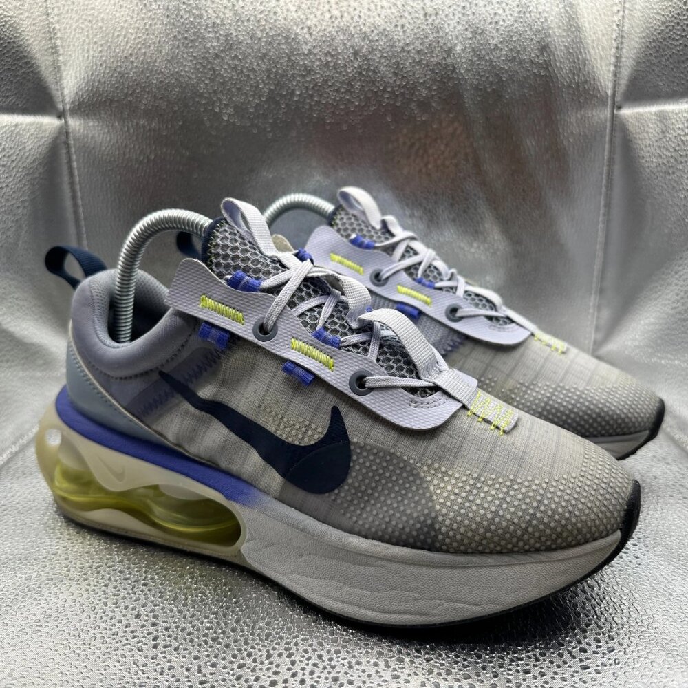 Size 6.5Y Nike Air Max‎ 2021 GS Ghost Ashen Slate Kids Shoes DA3199-002